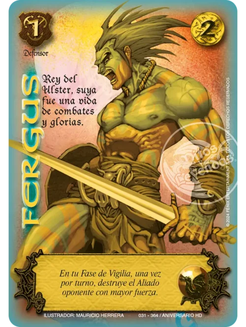 FERGUS (FOIL AMARILLO)