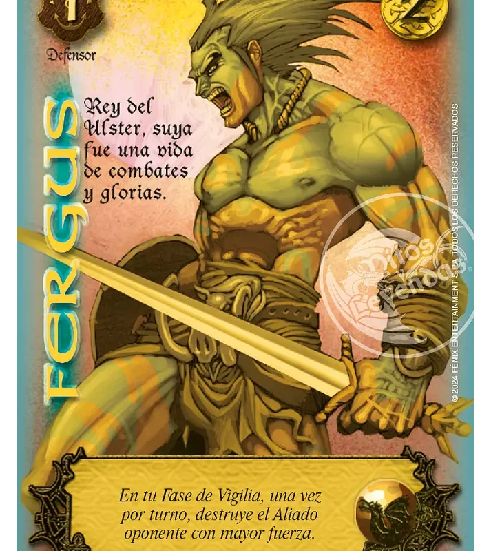 FERGUS (FOIL AMARILLO)