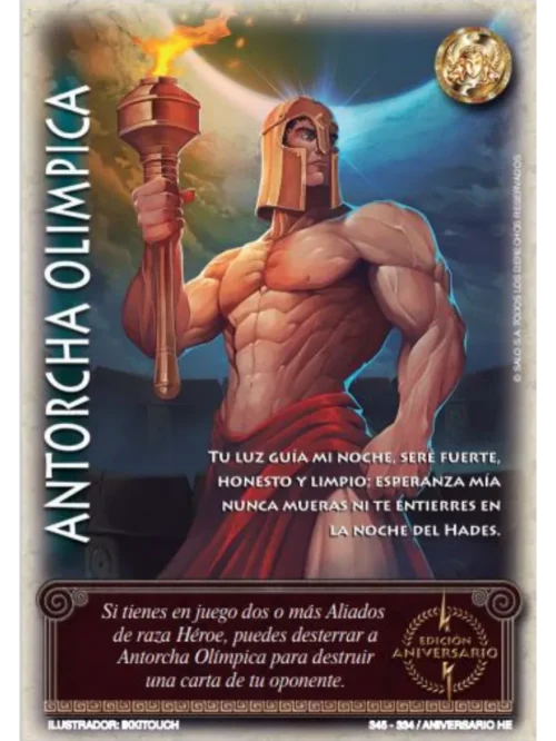 ANTORCHA OLÍMPICA (Edición Aniversario)