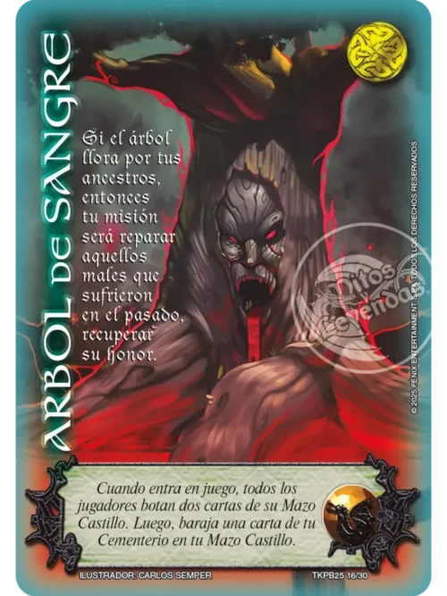 ÁRBOL DE SANGRE (Arte Alternativo)