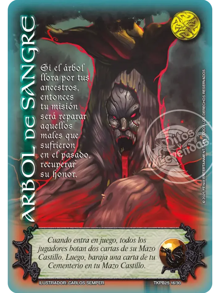 ÁRBOL DE SANGRE (Arte Alternativo)