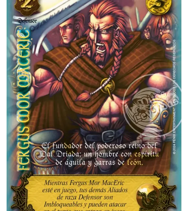 FERGUS MOR MACERIC (Foil Amarillo)