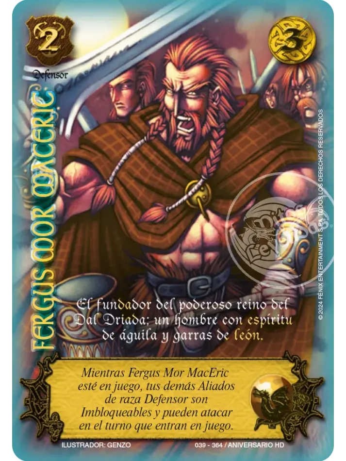 FERGUS MOR MACERIC (Foil Amarillo)