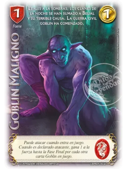 GOBLIN MALIGNO (Arte Alternativo)