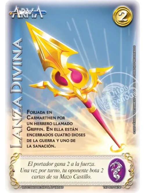 LANZA DIVINA (Arte Alternativo)