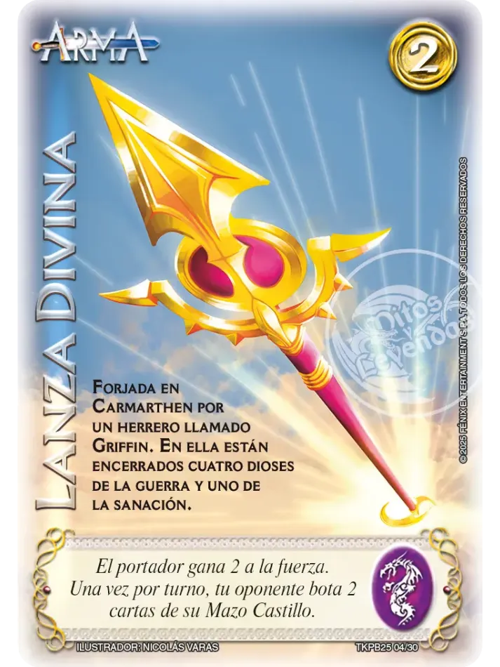 LANZA DIVINA (Arte Alternativo)