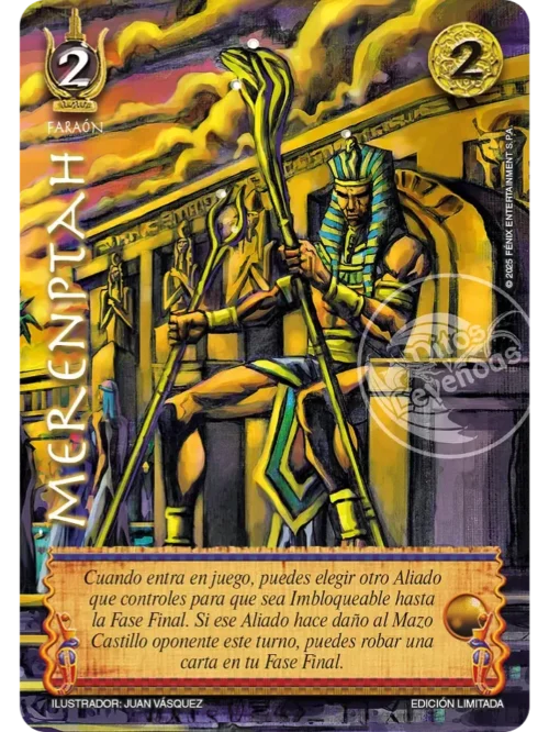 Merenptah (Foil Lluvia)