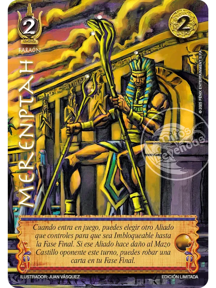 Merenptah (Foil Lluvia)