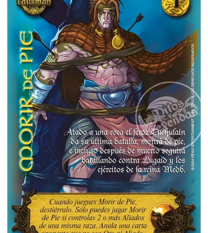 MORIR DE PIE (Foil Amarillo)