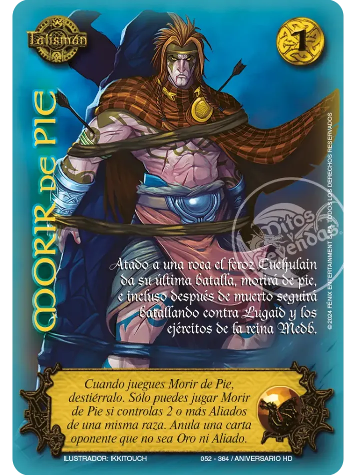 MORIR DE PIE (Foil Amarillo)