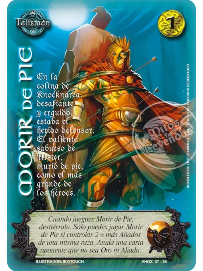 MORIR DE PIE (Arte Alternativo)