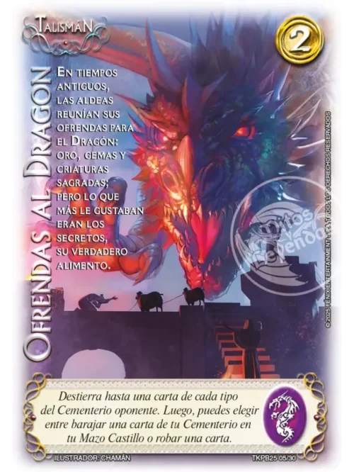 OFRENDAS AL DRAGÓN