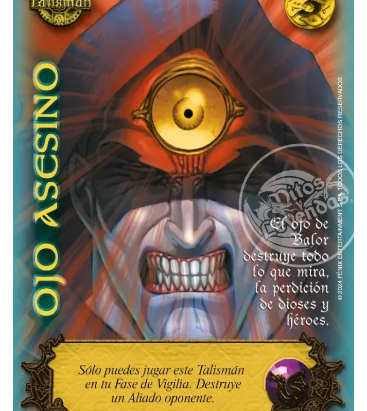 OJO ASESINO (Foil Amarillo)