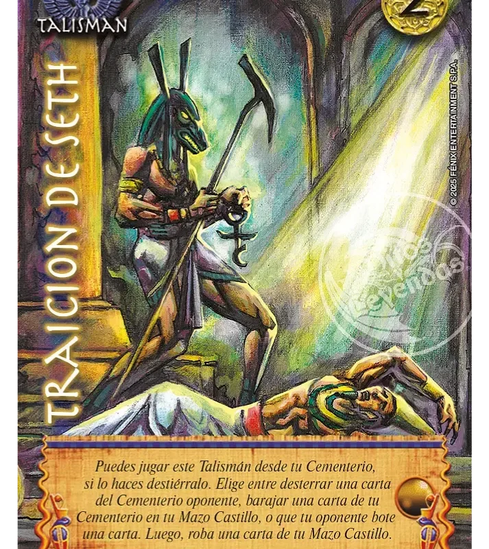 Traición de Seth (Foil Lluvia)