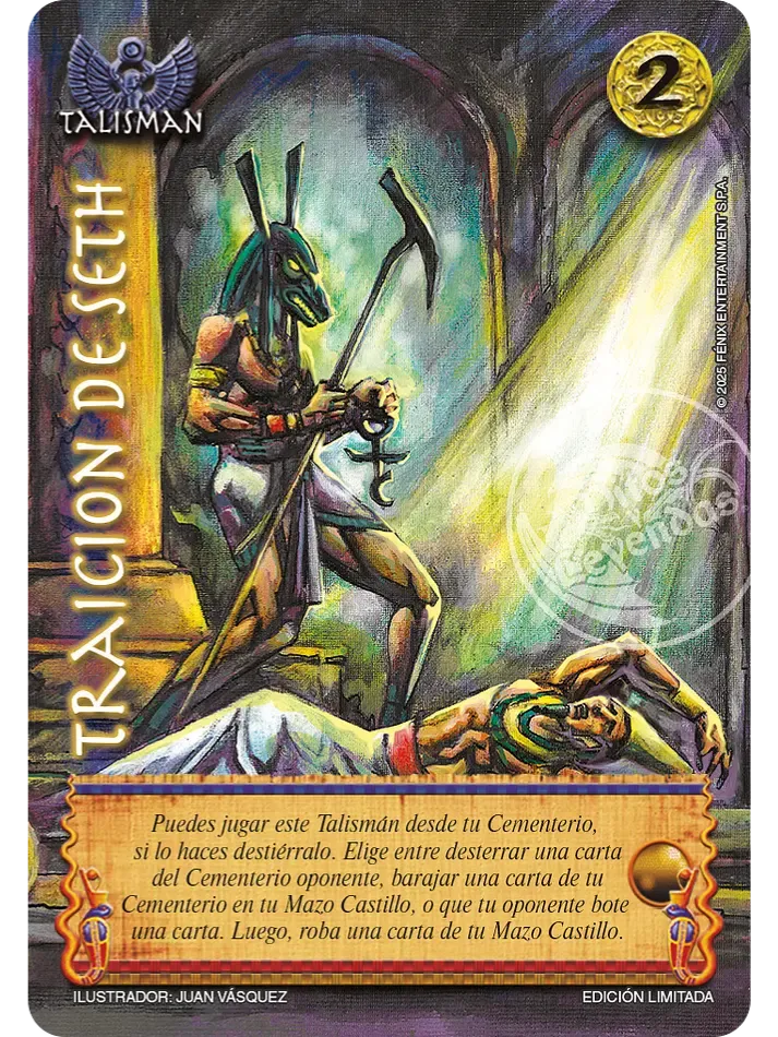 Traición de Seth (Foil Lluvia)