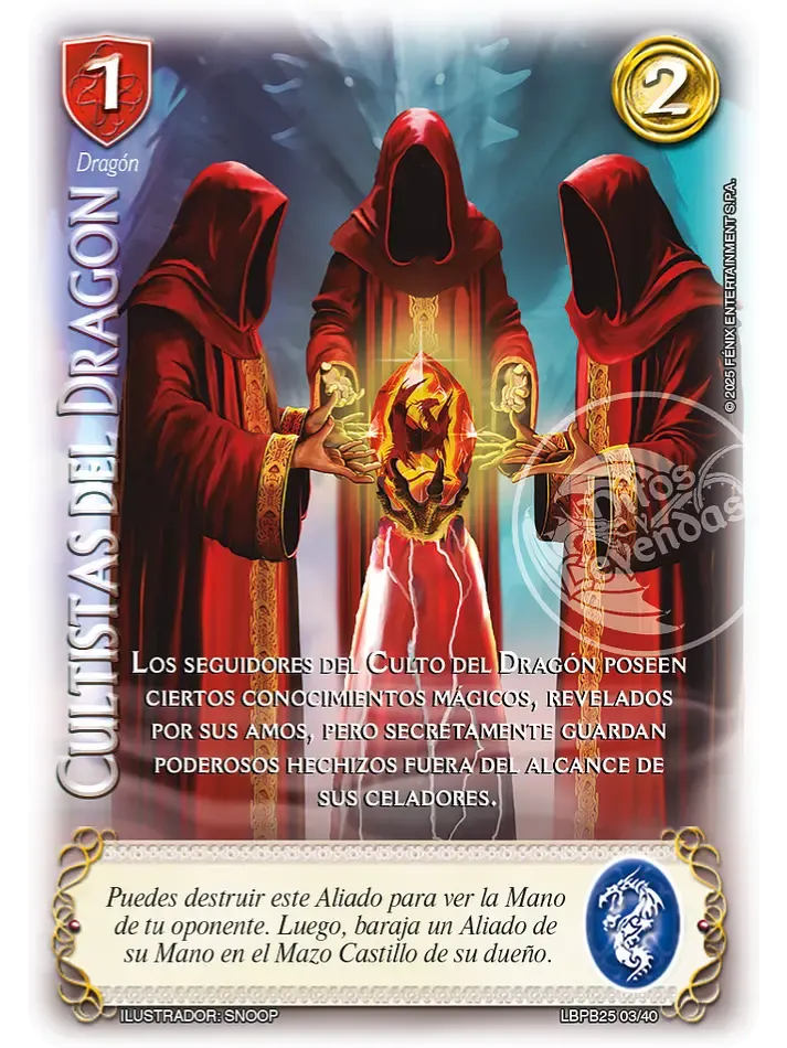 Cultistas del Dragón (Arte Alternativo)