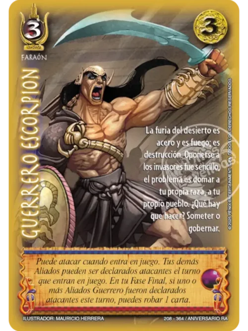 guerrero-escorpion Guerrero Escorpión (Rework - No foil)