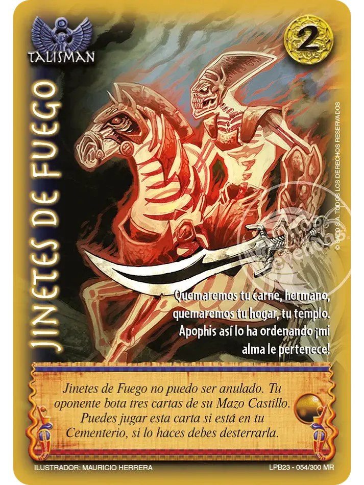 Jinetes de Fuego (Mega Real)