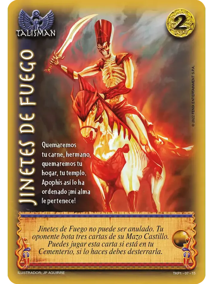 Jinetes de Fuego (Arte Alternativo)