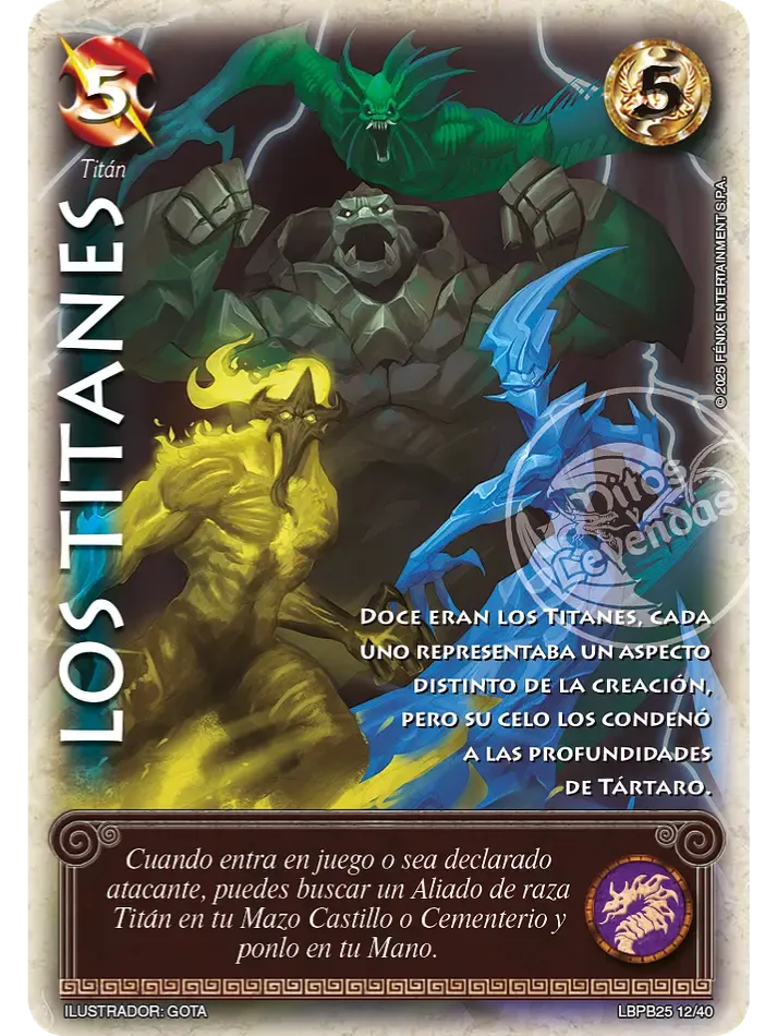 Los Titanes (Arte Alternativo)