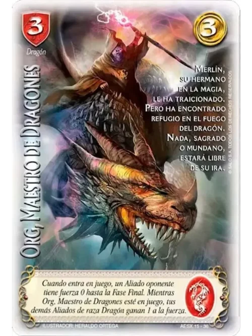 Org, Maestro de Dragones (Foil)