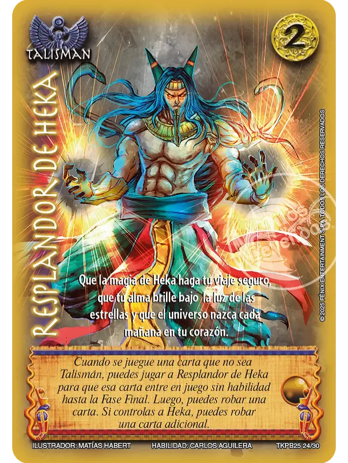 Resplandor de Heka (Arte Alternativo)