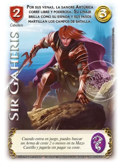 Sir Gaheris (Arte Alternativo)