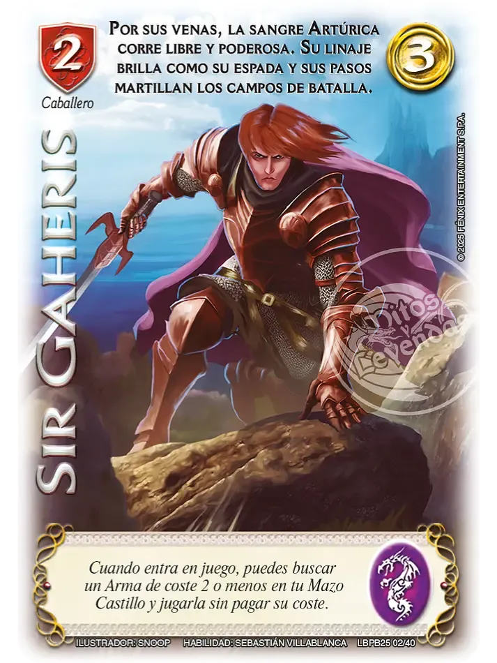 Sir Gaheris (Arte Alternativo)