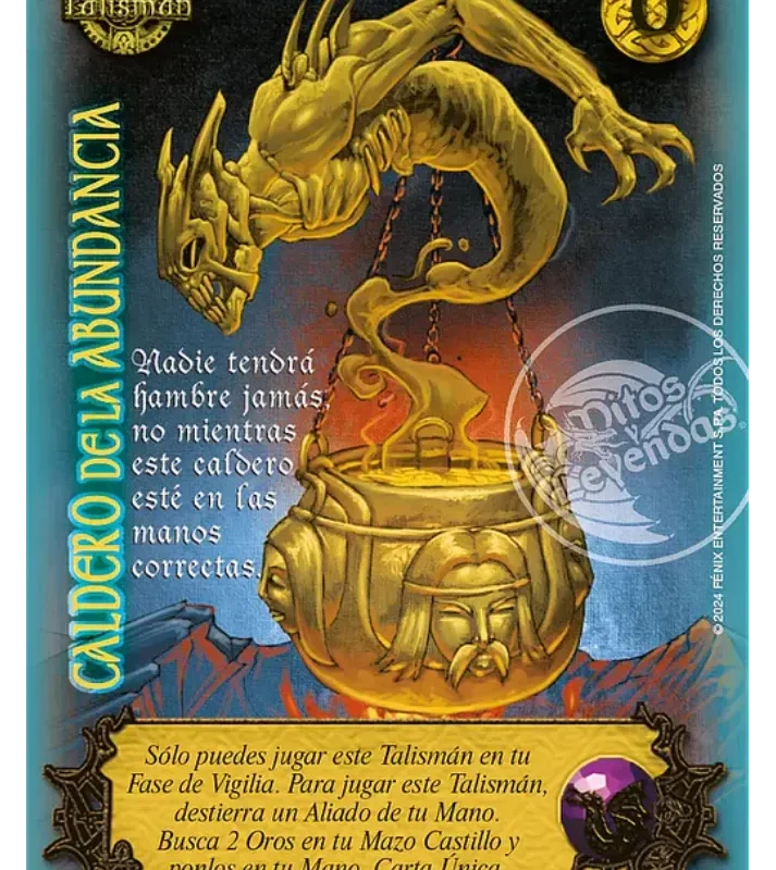 Caldero de la Abundancia (Foil Amarillo)