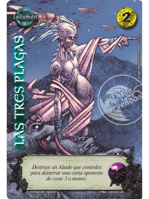 LAS TRES PLAGAS (FOIL LLUVIA)