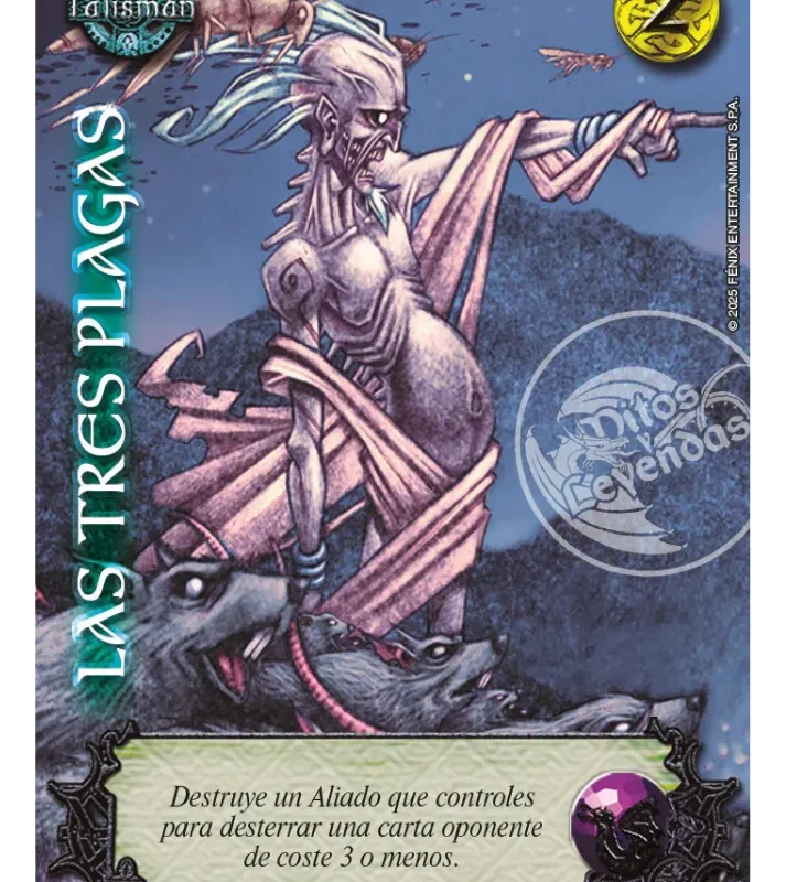 LAS TRES PLAGAS (FOIL LLUVIA)