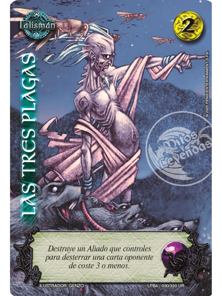 LAS TRES PLAGAS (FOIL LLUVIA)