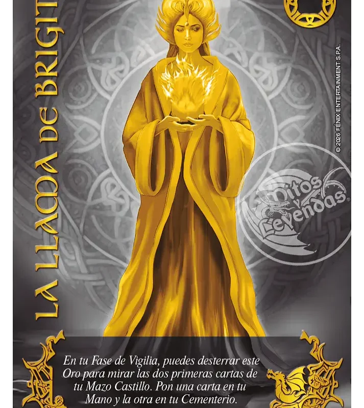 Llama de Brigit (Dorada)