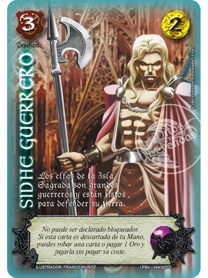 sidhe guerrero no foil Sidhe Guerrero (No Foil)